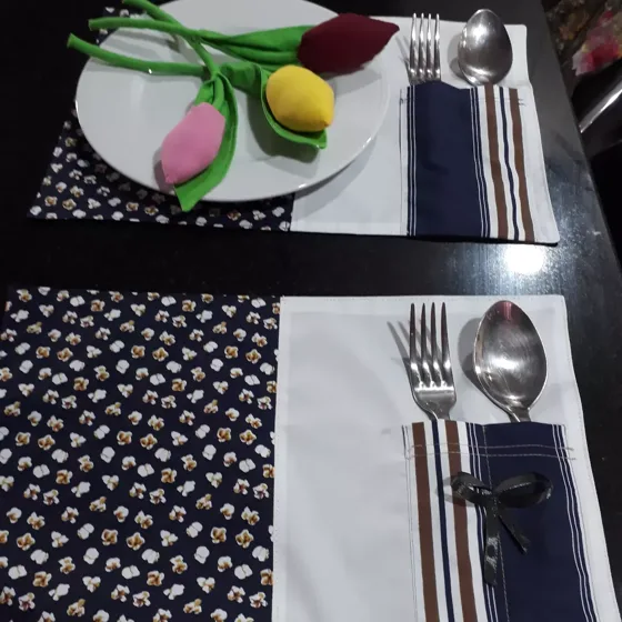 Set de table, Maison fait main au Maroc