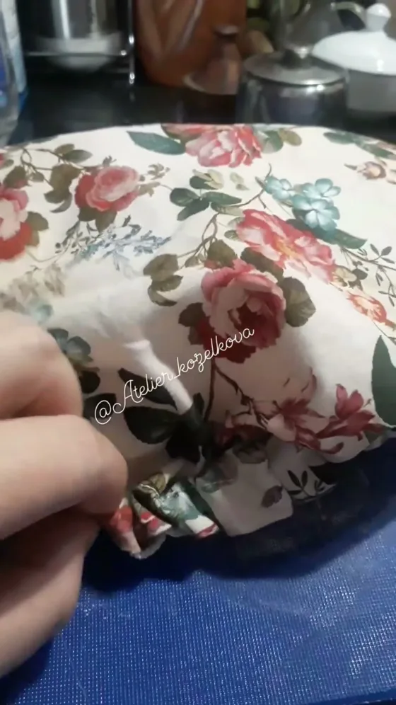 Couvre-plat en tissu, Maison fait main au Maroc