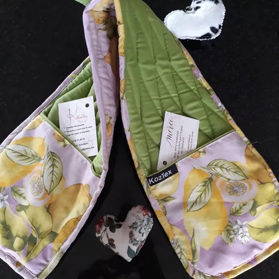 Manique citron, Maison fait main au Maroc