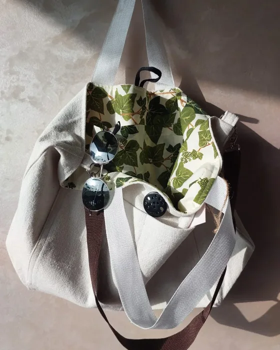 Cabas en toile, Sacs fait main au Maroc