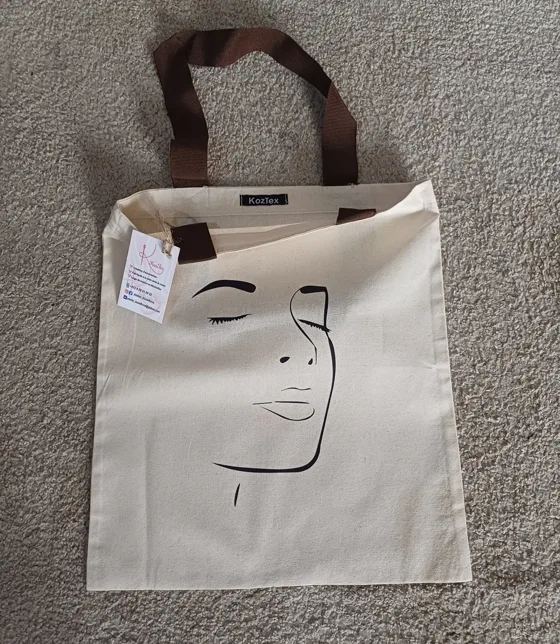 Tote bag visage, Sacs fait main au Maroc