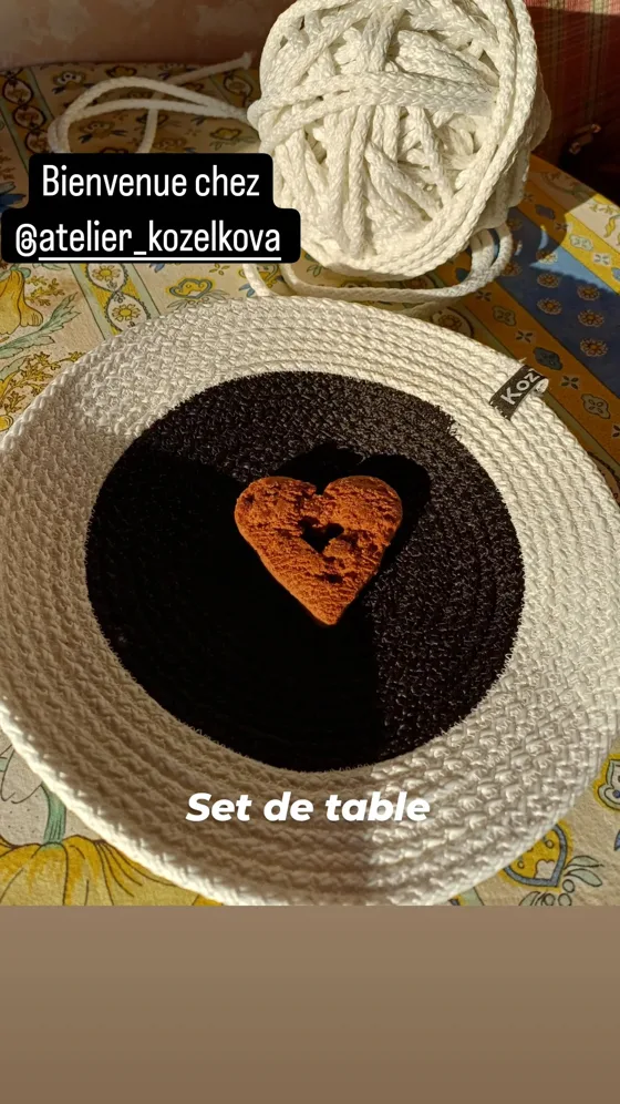 Set de table, Maison fait main au Maroc