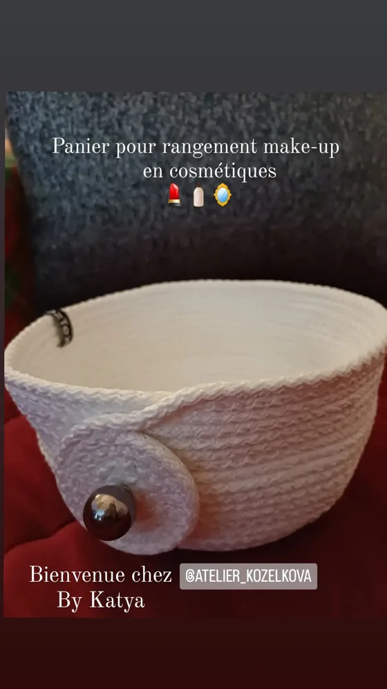 Panier de rangement, Maison fait main au Maroc