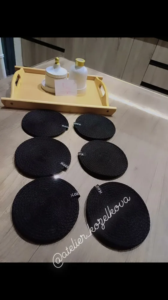 Set de table, Maison fait main au Maroc